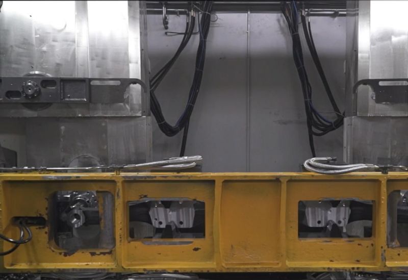 前轴综合加工加工中心演示视频